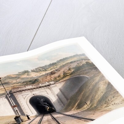 Portal of Brunel's box tunnel near Bath by English School