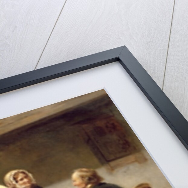 A toast to the engaged couple by Carl Wilhelm Huebner