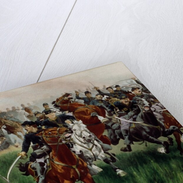 The Cavalry, 1895 by W.T. Trego