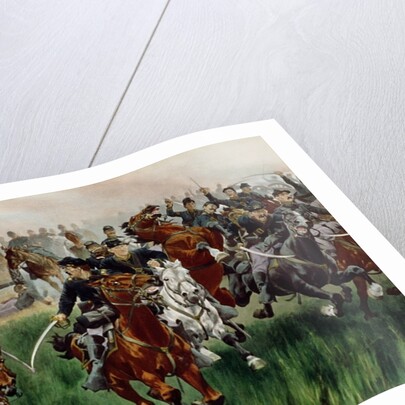 The Cavalry, 1895 by W.T. Trego