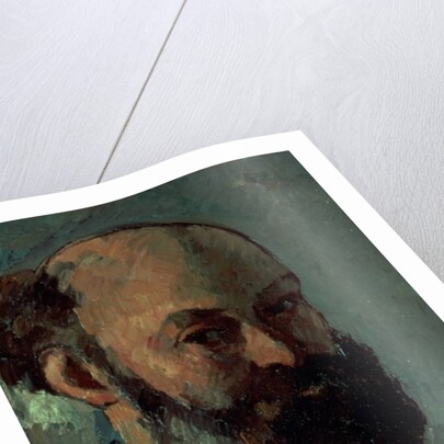Self portrait by Paul Cezanne