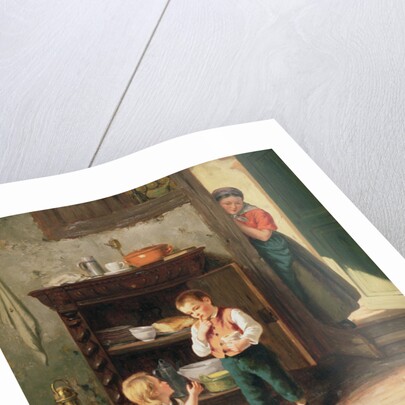 Children playing by Jan Walraven