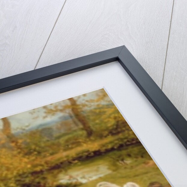 Feeding Ducks, 1883 by Edward Killingworth Johnson