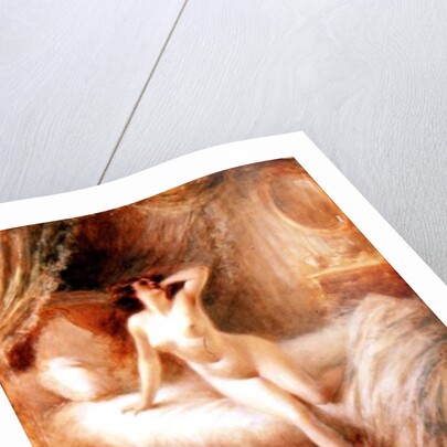 La Reveillée or Le Réveil by Albert Guillaume