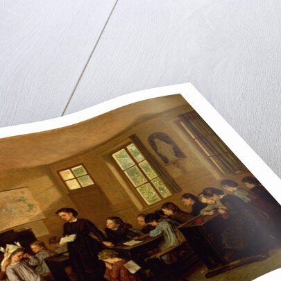 The naughty school children by Theophile Emmanuel Duverger