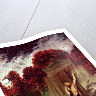 Orpheus at the Tomb of Eurydice, 19th century by Gustave Moreau