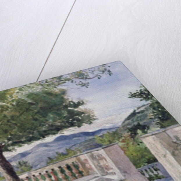 Terrace at Nice by John Fulleylove