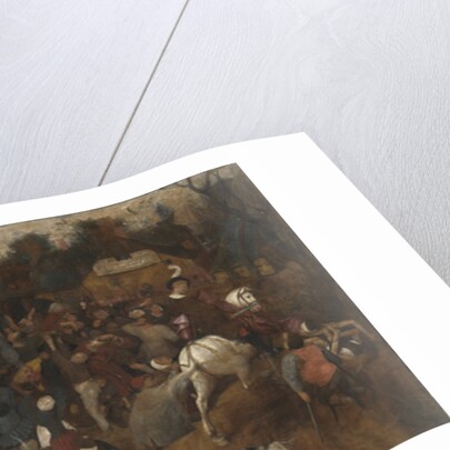 The Wine of St. Martin's Day, 1566-67 by Pieter The Elder Brueghel