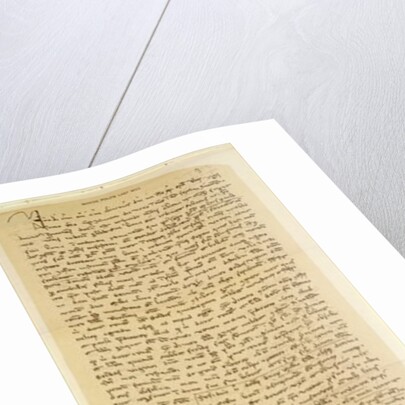 The last will of Marco Polo, written in 1324 by Marco Polo