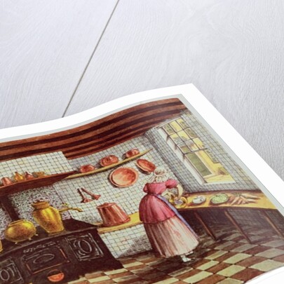 Kitchen of the Hotel St.Lucas, in the Hoogstraat, Rotterdam, 1834 by Mary Ellen Best