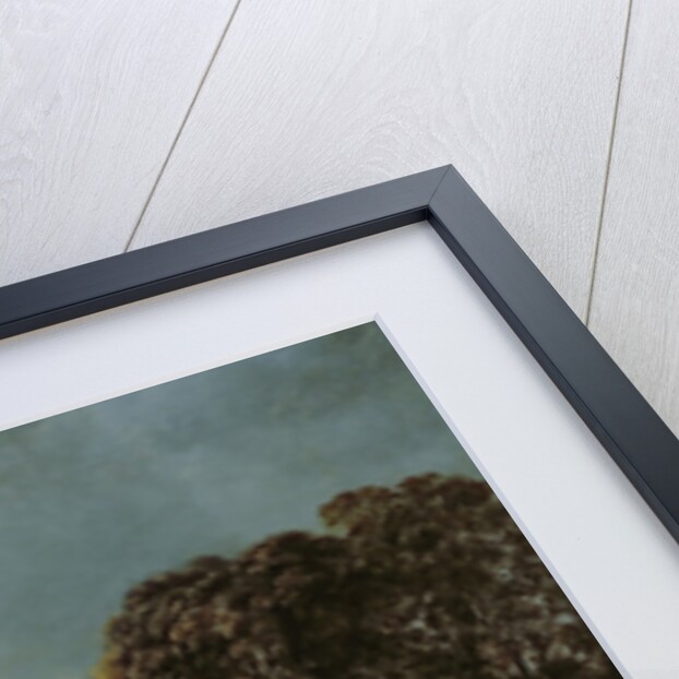 Moonlit River Landscape with Cottages on the Wooded Banks by Aert van der Neer