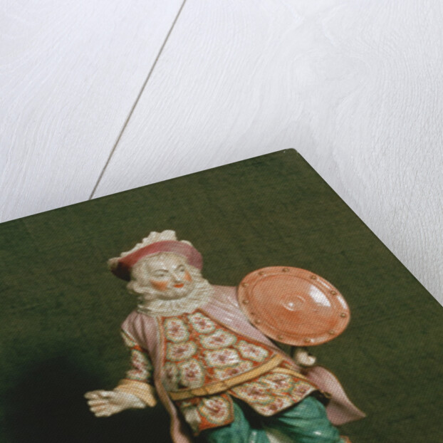 A Derby figure of Falstaff by School English