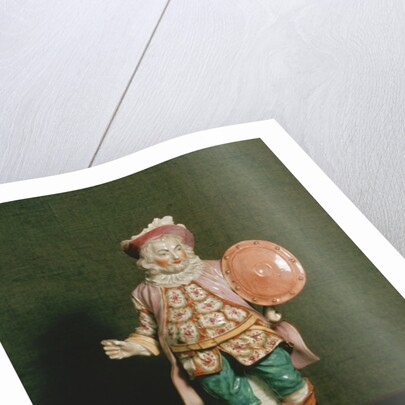 A Derby figure of Falstaff by School English