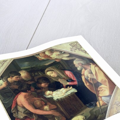 The Adoration of the Shepherds, c.1640-42 by Guido Reni