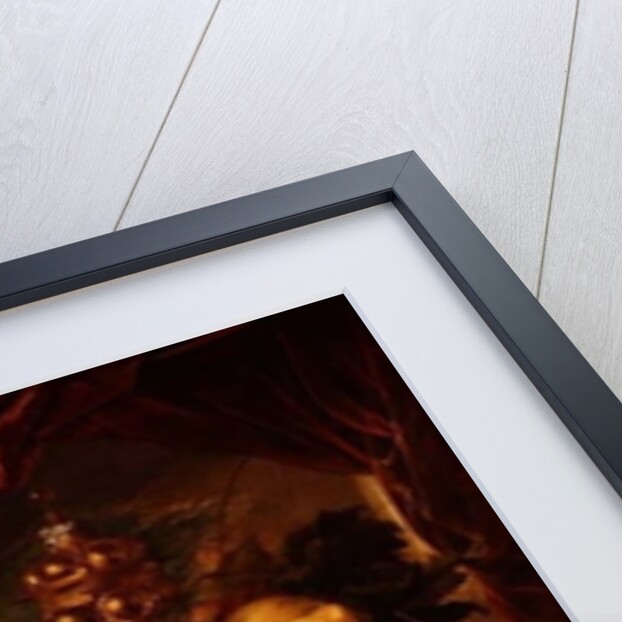 A Basket of Mixed Fruit with Gilt Cup, Silver Chalice, Nautilus, Glass and Peaches on a Plate by Jan Davidsz de Heem