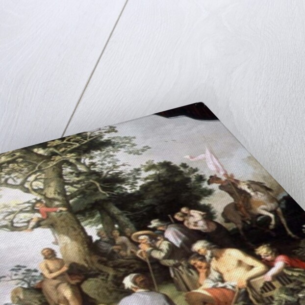 St. John the Baptist preaching by Abraham Bloemaert