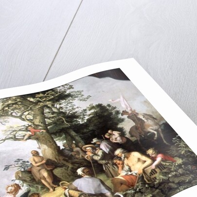 St. John the Baptist preaching by Abraham Bloemaert