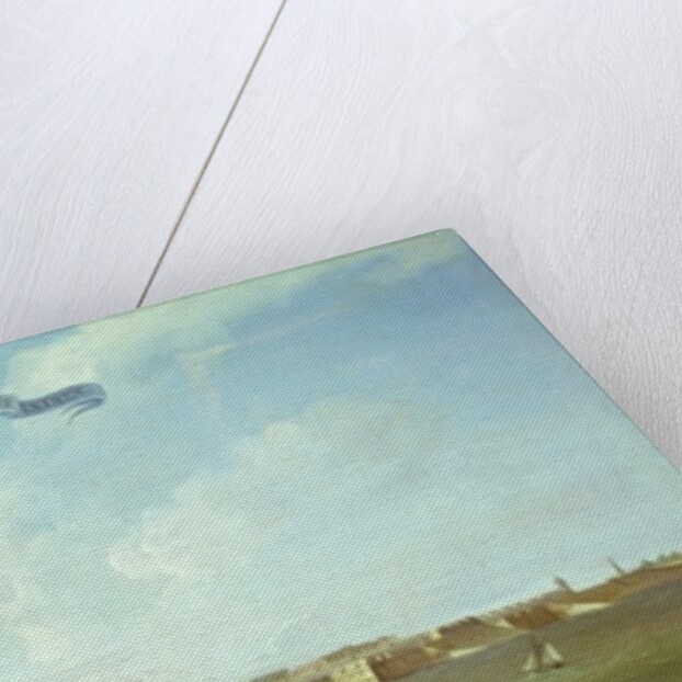 View of Fort St. George in the East Indies by English School