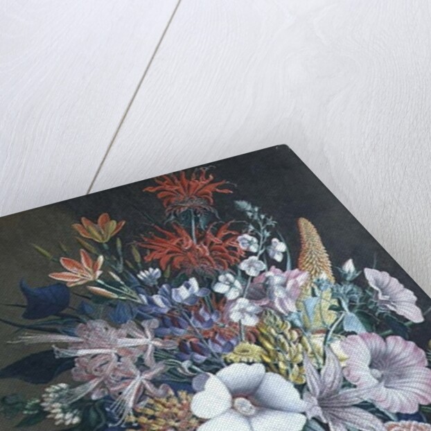 Still life with flowers, 18th century by J.A. Simson