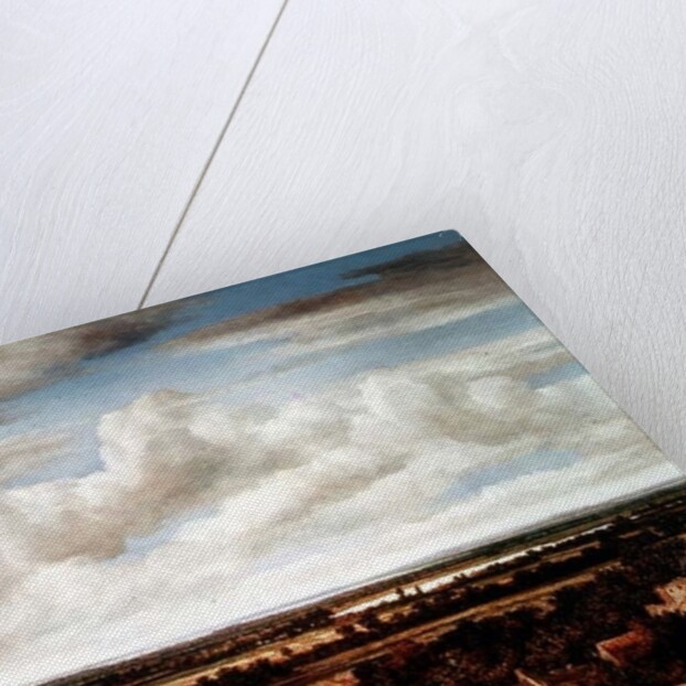 An Extensive Landscape with a Road by a River, 1655 by Phillips de Koninck