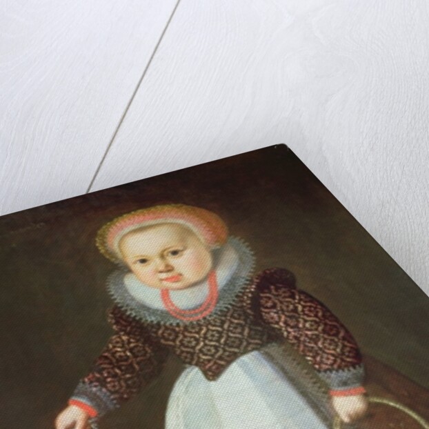 Young Child with a Dog by Johan Cornelisz van Loenen