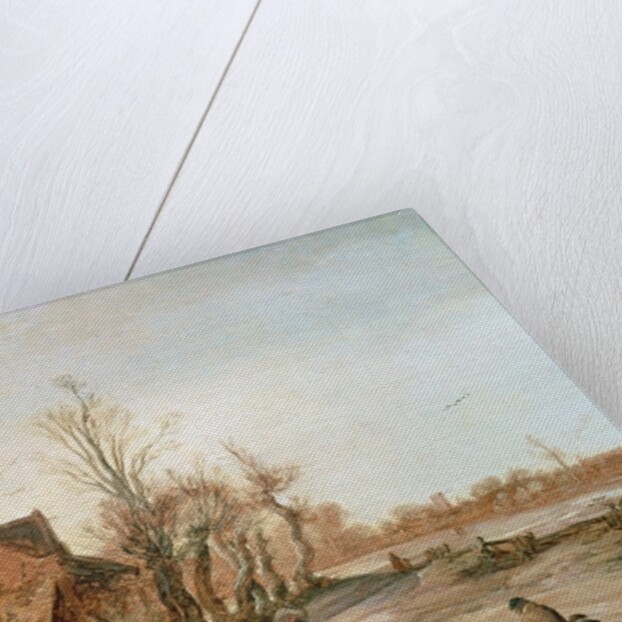 Winter Landscape, 1623 by Esaias I van de Velde