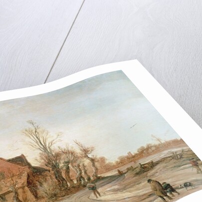 Winter Landscape, 1623 by Esaias I van de Velde