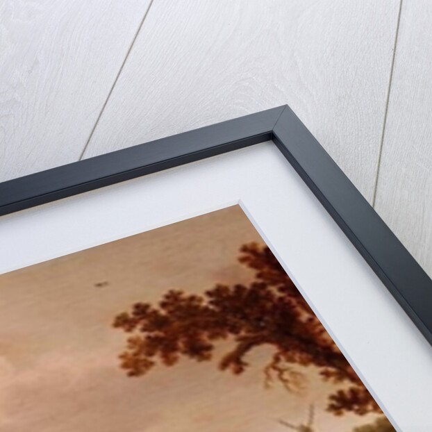 A cavalry skirmish by Jan Asselyn