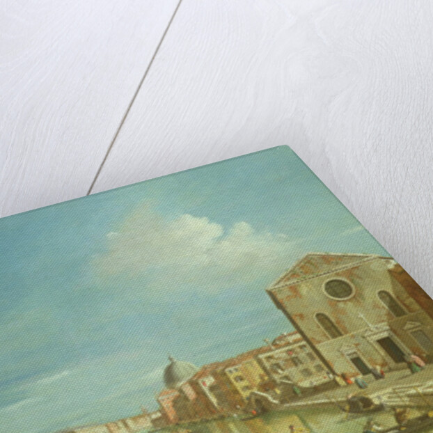 Venetian View, 18th century by William James