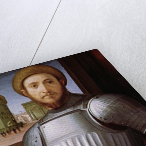 Portrait of a Man in Armour, c.1510 by Francesco Granacci