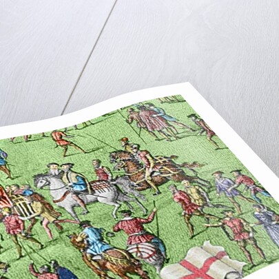 The Encampment of the English Forces near Portsmouth during the Battle of the Solent by James Basire