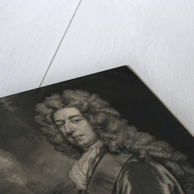 Spencer Compton, Earl of Wilmington, print by John Faber, 1734 by Godfrey Kneller