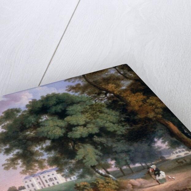 View of a House in Ireland by William Ashford