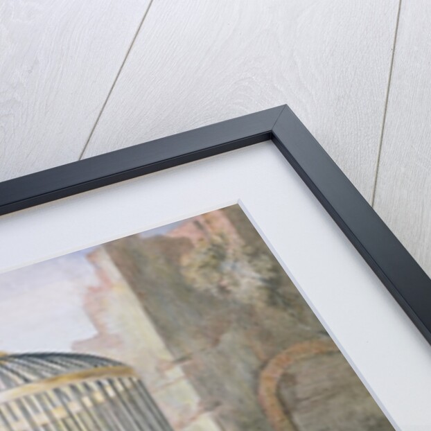 A Cat in a Cage by Gottfried Mind or Mindt