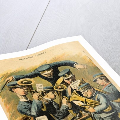 Band rehearsal by Alfred Le Petit