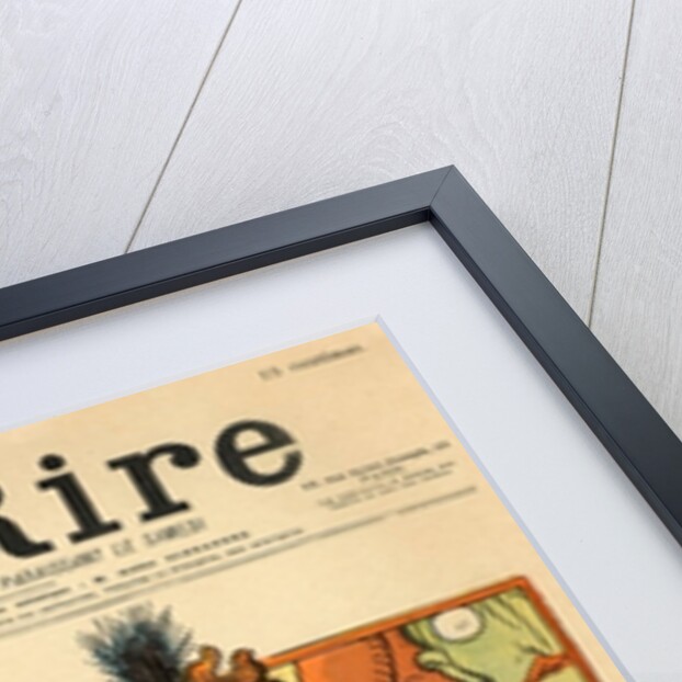 Caricature of a French Marquise by Lucien Metivet