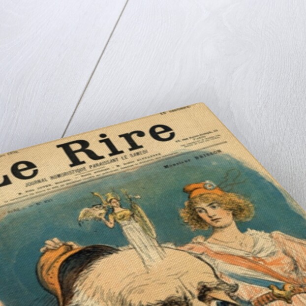 Caricature of Henri Brisson by Charles Leandre