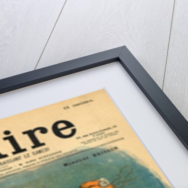 Caricature of Henri Brisson by Charles Leandre