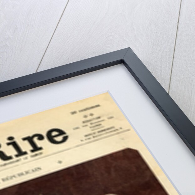 Cartoon of the composer Andre Messager by Leonetto Cappiello