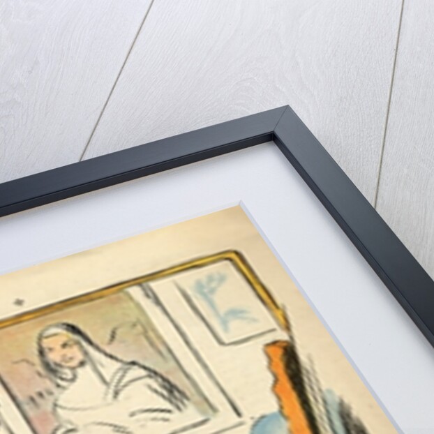 Phryne: caricature of an artist's model by Lucien Metivet