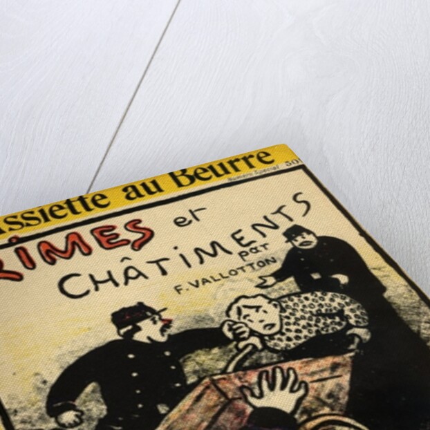 A costermonger is assaulted by the police by Felix Edouard Vallotton