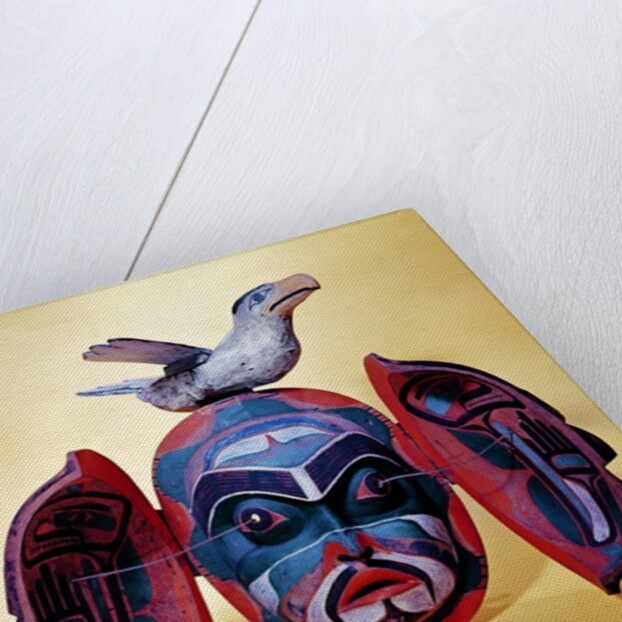 Revelation mask, Kwakiutl People by School Canadian
