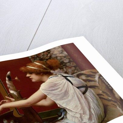 The Muse Erato at her Lyre, 1895 by John William Godward