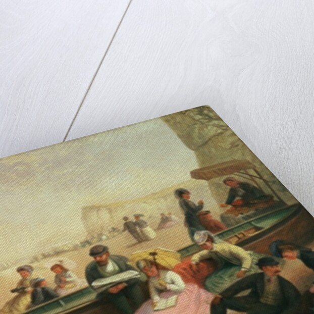 A Seaside Scene by Jane Maria Bowkett