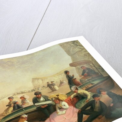 A Seaside Scene by Jane Maria Bowkett