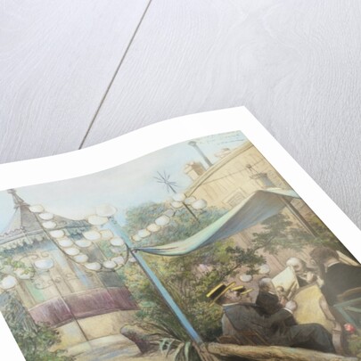 L'Aperitif Concert, Rue Dorsel by Charles Maurin