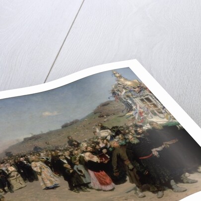 A Religious Procession in the Province of Kursk, 1880-83 by Ilya Efimovich Repin
