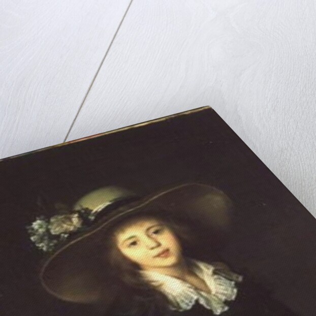 Portrait of Ekaterina Stroganov as a Child, 1780-89 by Jean Louis Voille