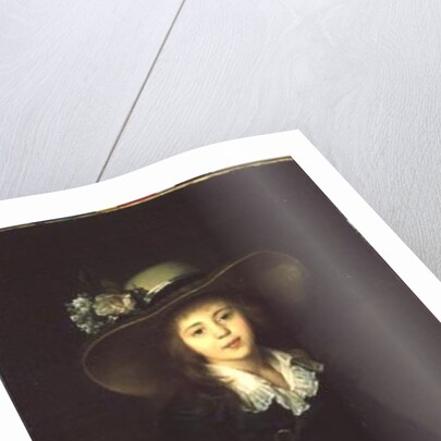 Portrait of Ekaterina Stroganov as a Child, 1780-89 by Jean Louis Voille