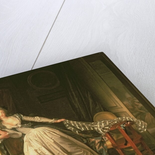 The Stolen Kiss, c.1788 by Jean-Honore Fragonard